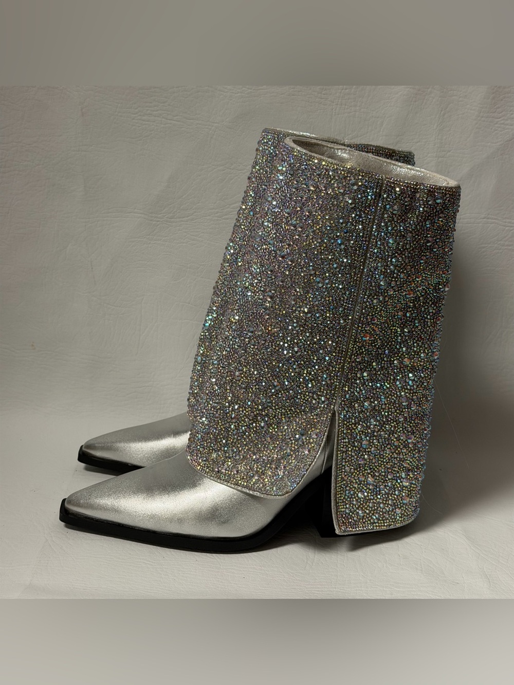 Azalea Wang Annabelle Silver Western
Boots Sz 9 - Picture 4 of 10